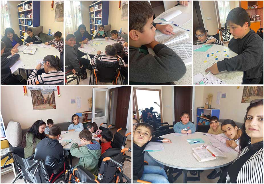 CHG Tutors Tutors for the children at Children's Home of Gyumri