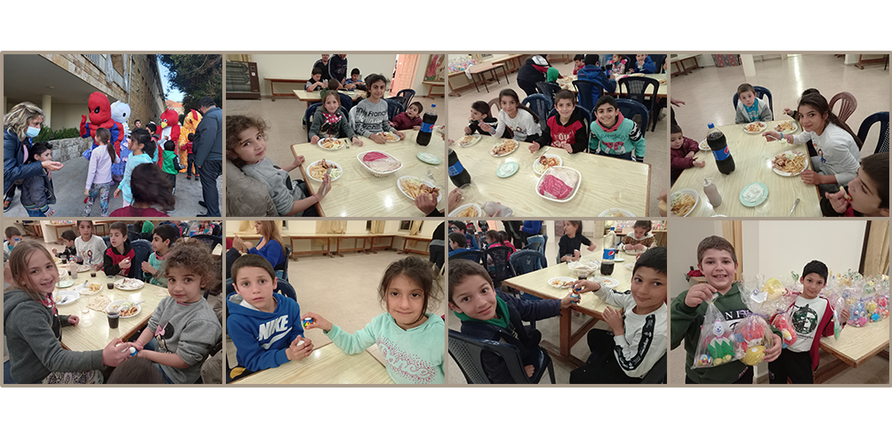 Birds' Nest Orphanage, Libano Celebrazione pasquale.