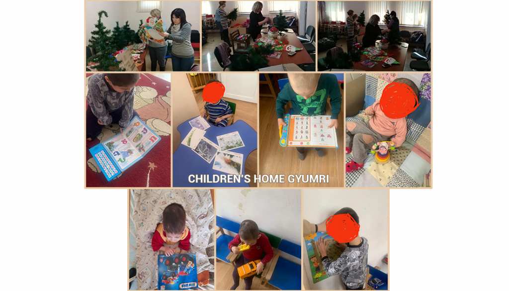 Celebrazione natalizia per Children's Home Gyumri finanziata dalla Society for Orphaned Armenian Relief (SOAR)
