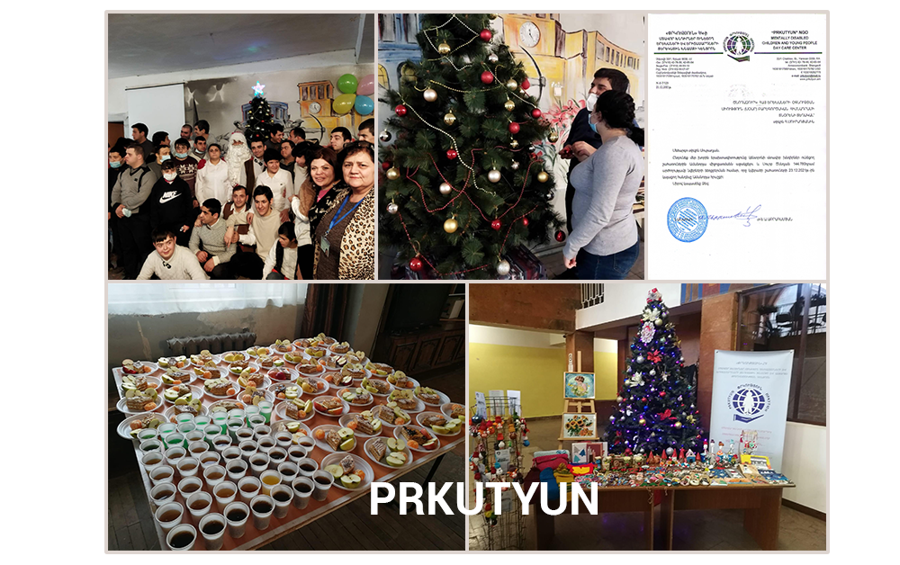 Celebrazione di Natale a Prkutyun finanziata dalla Society for Orphaned Armenian Relief (SOAR)