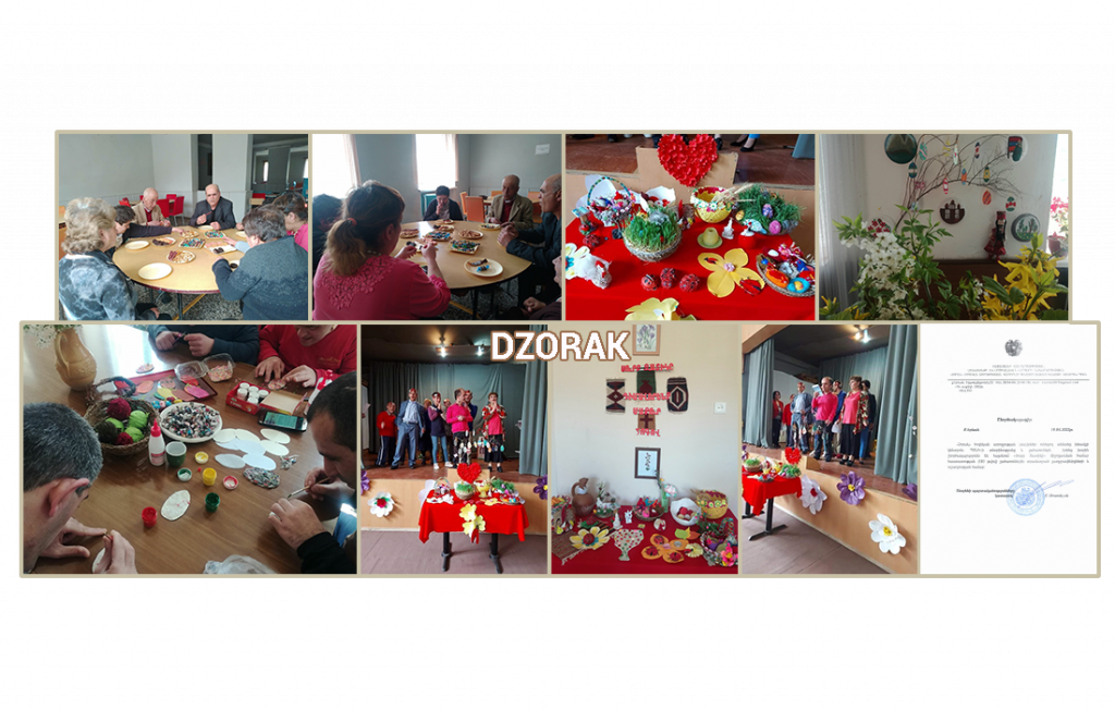 Celebrazione di Pasqua di Dzorak