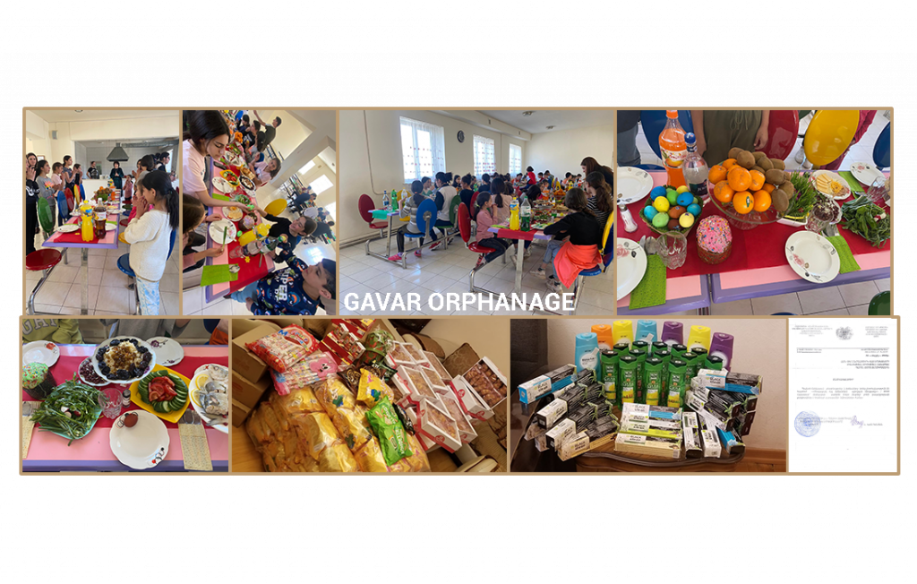 Easter celebration for Gavar Orphanage
