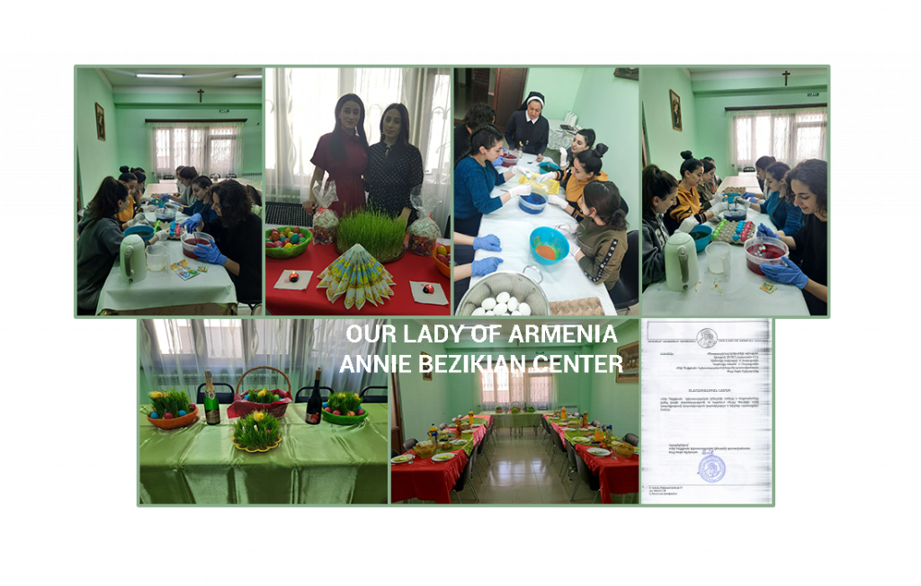 Easter celebration for Our Lady of Armenia Annie Bezikian Center