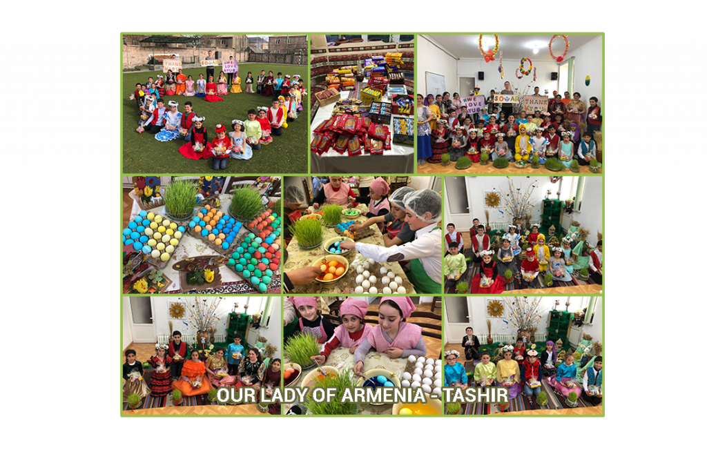 Easter celebration for Our Lady of Armenia, Tashir, funded by SOAR