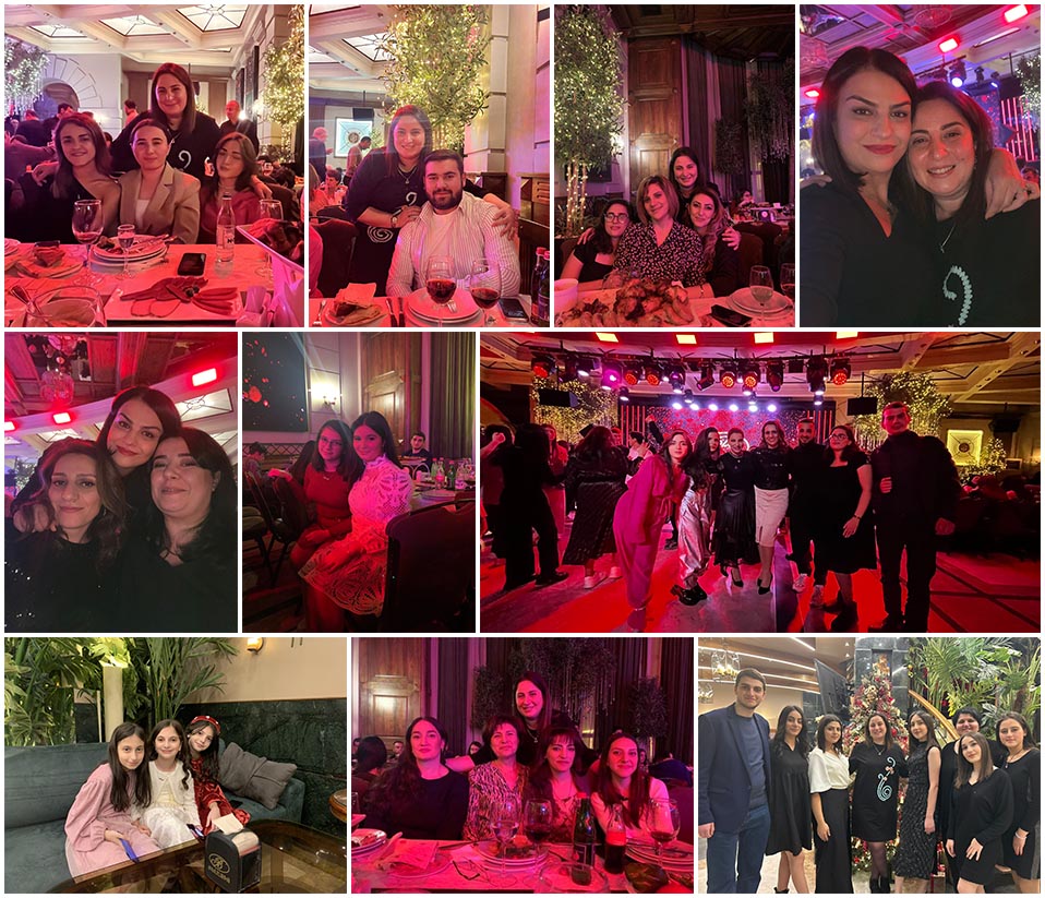 Celebración navideña para los voluntarios y el personal de SOAR en Armenia