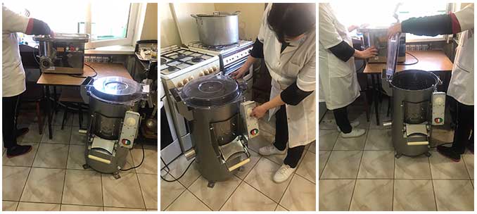 Equipamiento de cocina para Dzorak Care Center