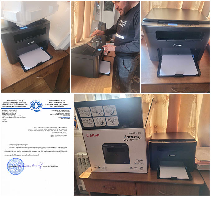 Nieuwe 3-in-één printer voor Prkutyun