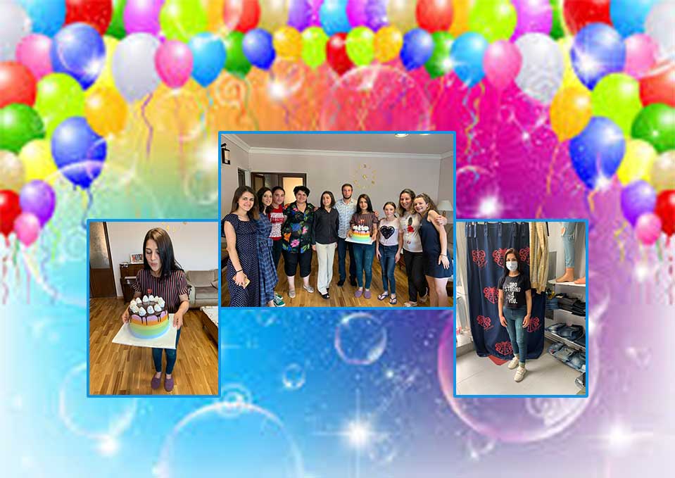 Celebración del cumpleaños de Tehmine en el Centro de Transición SOAR