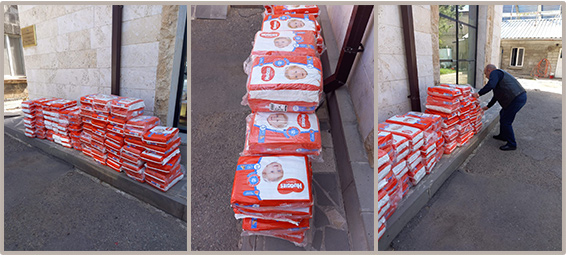 Diapers for Yerevan Children's Home