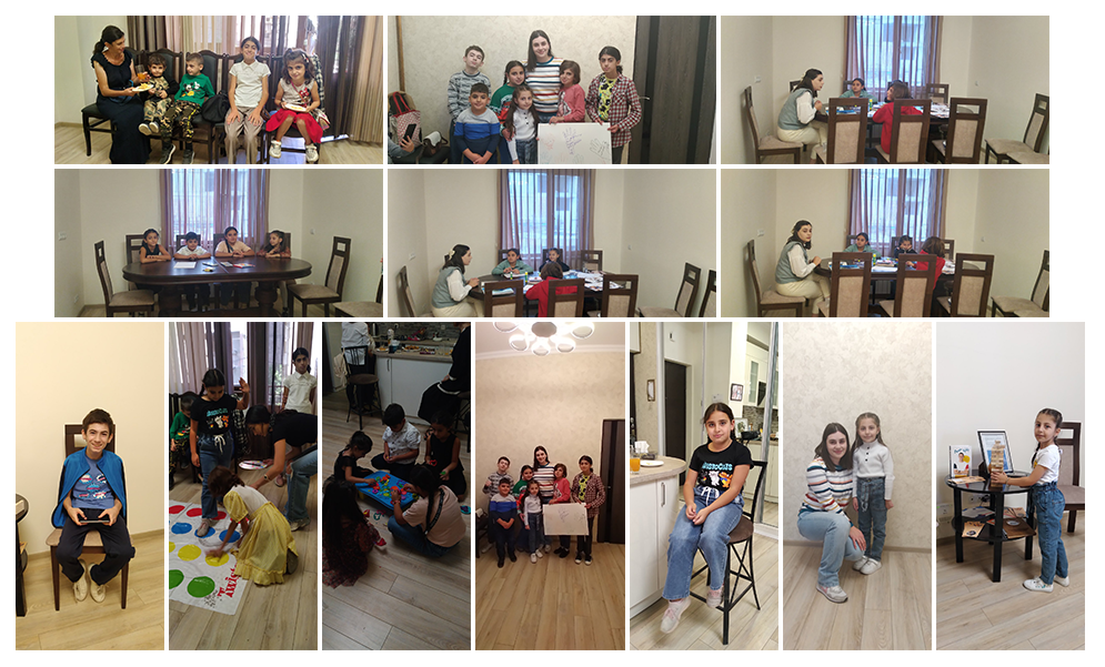 Erivan'daki SOAR Şehit Aileleri Destek Merkezi'nde şehit ailelere psikolojik danışmanlık.