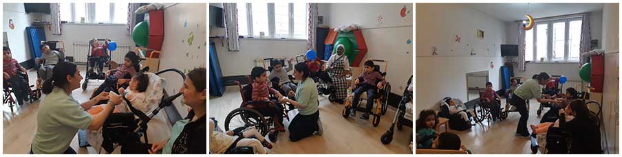 Music therapy at Sisters of Charity Orphanages