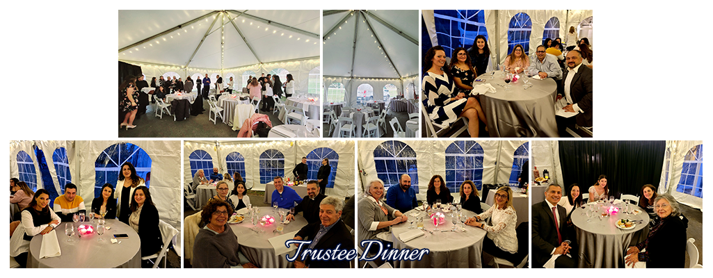 Trustee Dinner Before SOAR's 17 Year Anniversary Celebration