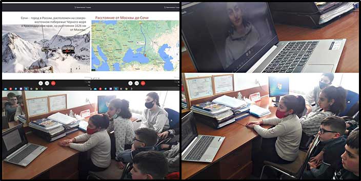 Presentación de SOAR Sochi a los niños del Centro Social de Atención Infantil de Gyumri