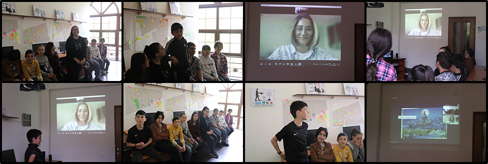 SOAR Saint Petersburg Cultural Discover Program presentation to the children at Orran