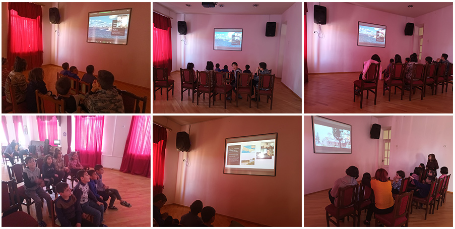 SOAR Istanbul presentazione ai bambini dell'orfanotrofio di Gavar attraverso il programma di scoperta culturale