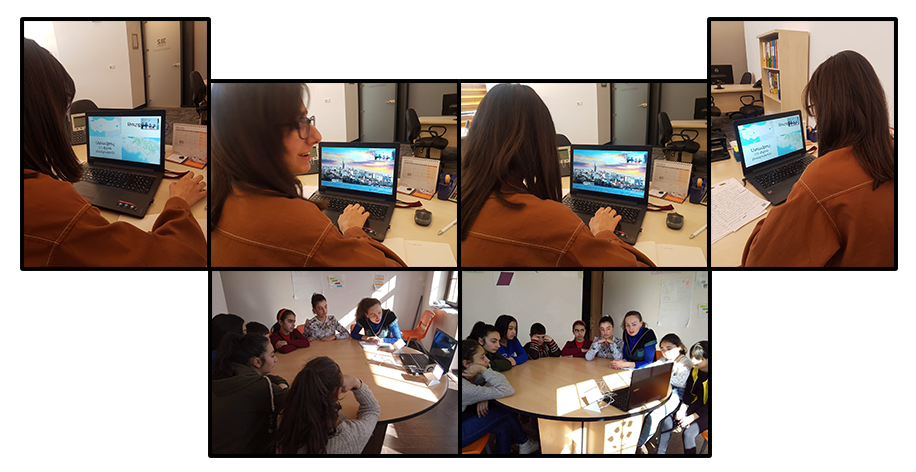 SOAR Ankara Chapter President, gave a presentation to the children of Orran about Turkey, Istanbul, Ankara