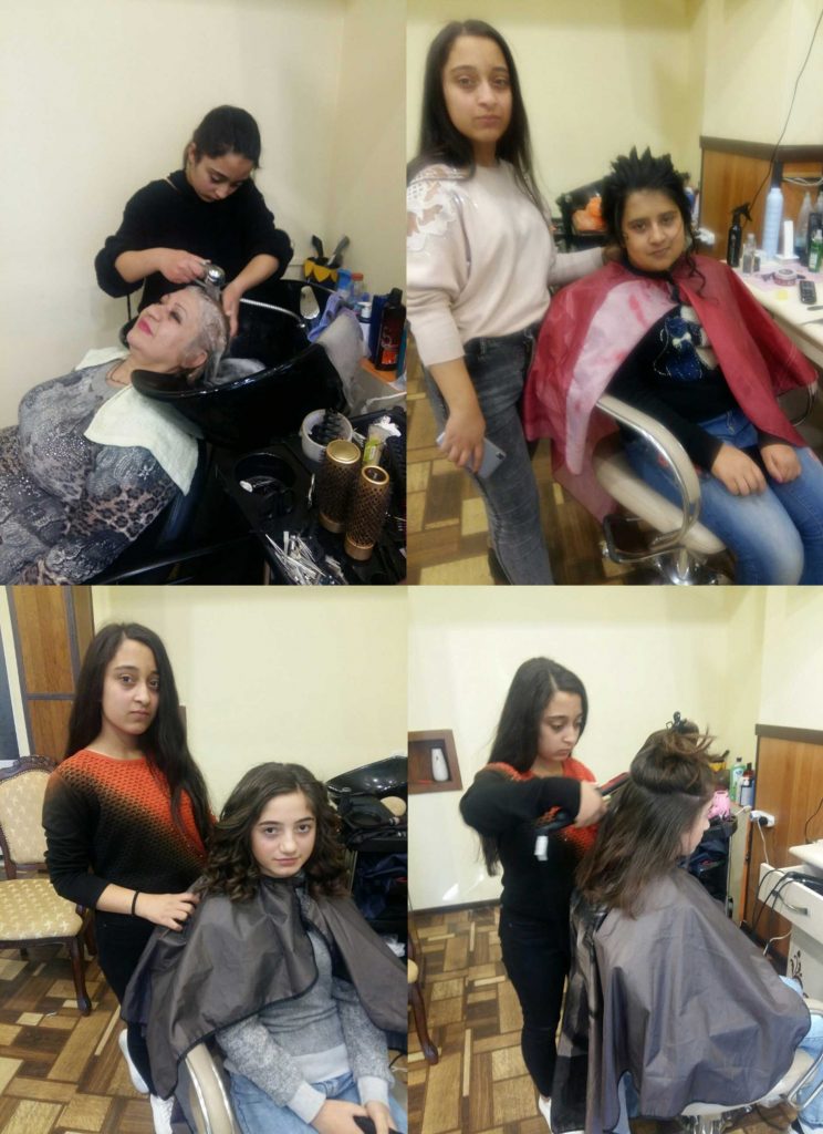 Liana Babelyan hairdressing classes