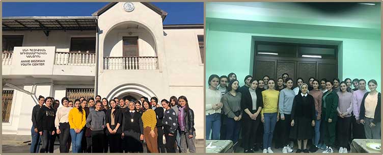 Lezioni pagate per i residenti al Centro Nostra Signora dell'Armenia Annie Bezikian a Kanaker attraverso il Fondo di sponsorizzazione SOAR