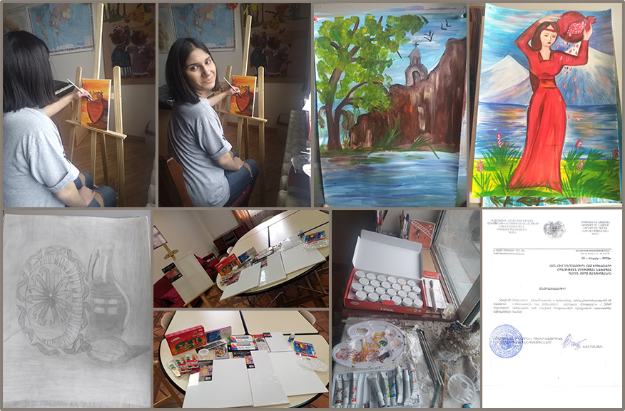 Art supplies for Mariam Shahjanian through the SOAR Sponsorship Fund
