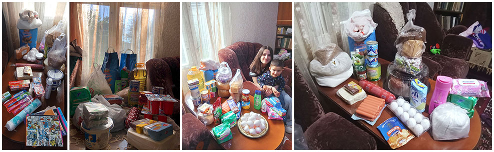 The family of Mane Melikyan received food every month for four months.