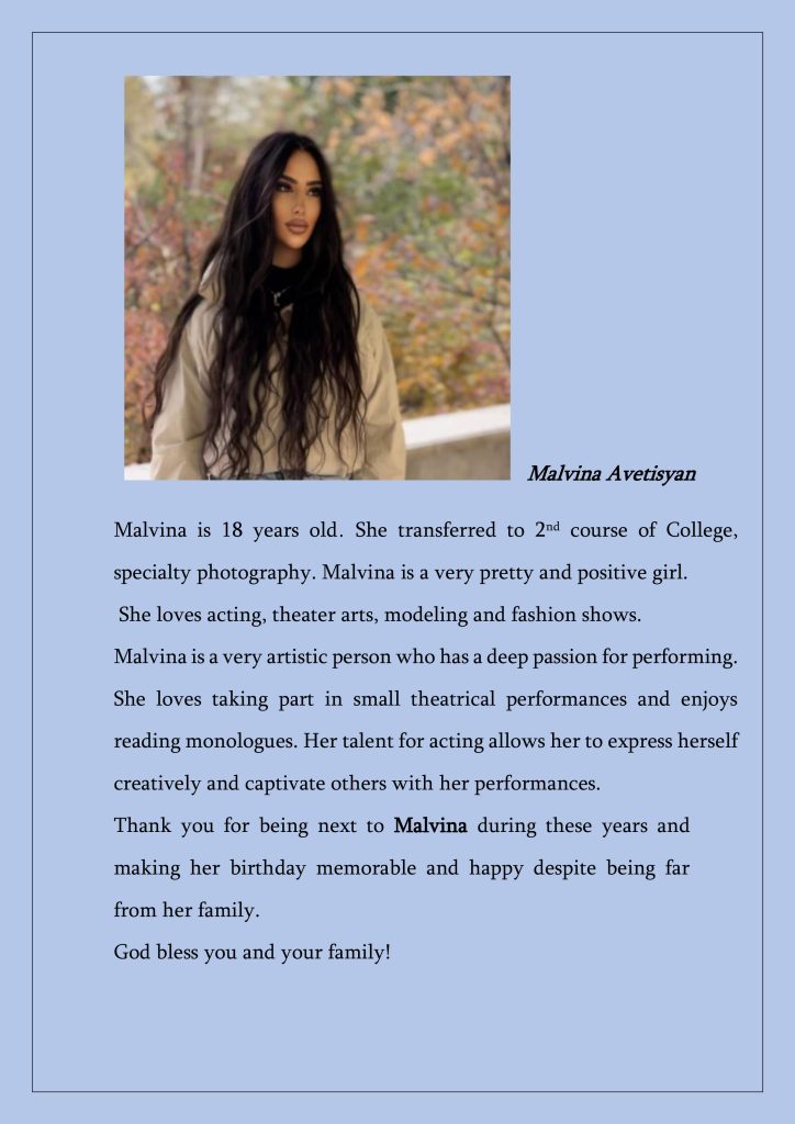 Malvina Avetisyan photo Malvina Avetisyan