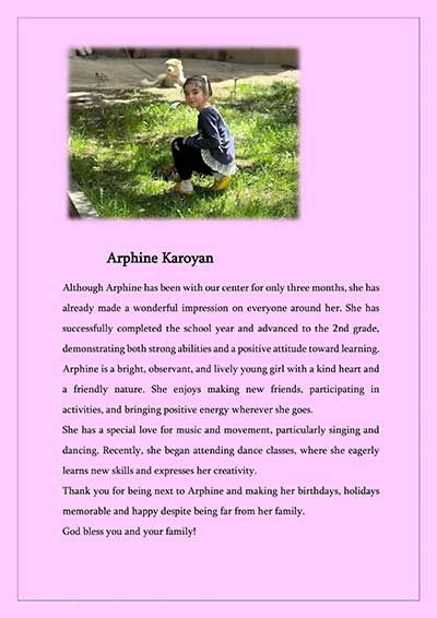 Arphine Karoyan photo Arphine Karoyan