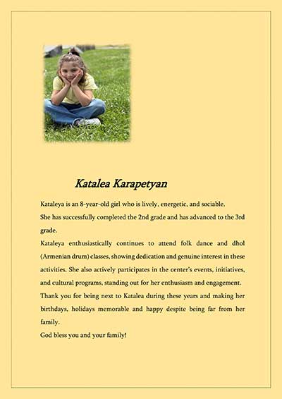 Katalea Karapetyan photo Katalea Karapetyan