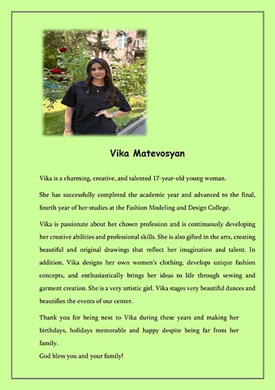 Vika Matevosyan photo Vika Matevosyan