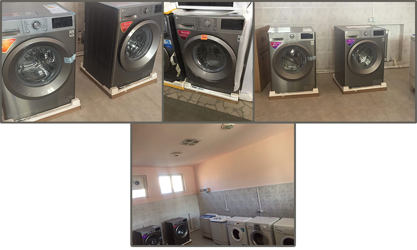 Two new washer/dryer combos for Gavar funded by SOAR National