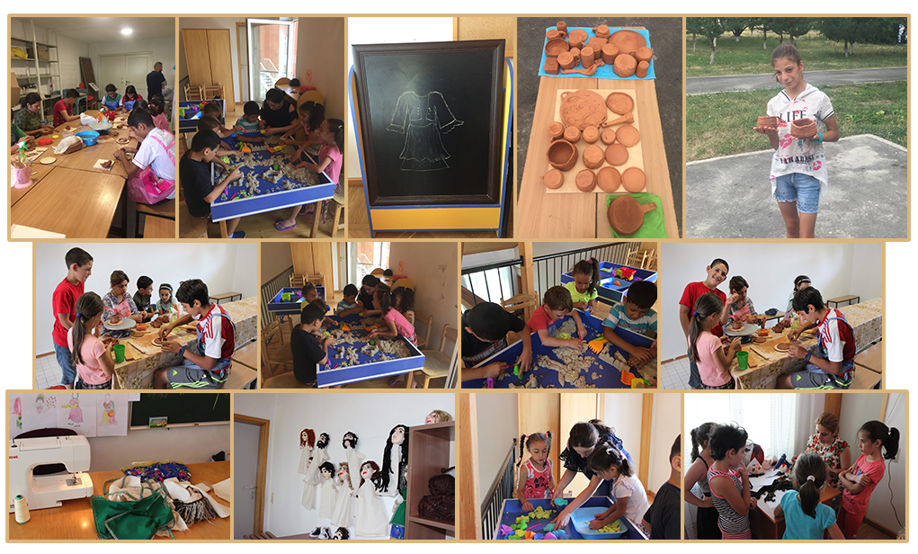 Art therapy at SOS Village Kotayk