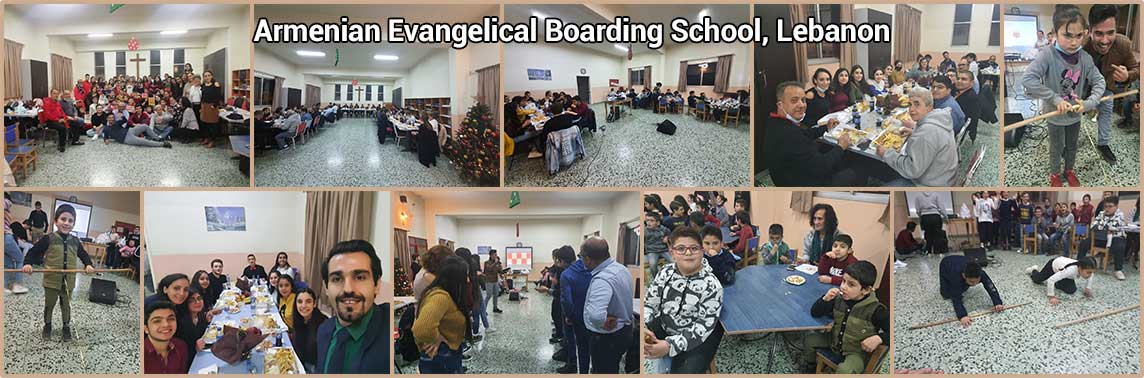 Armensk evangelisk kostskole jul (Libanon)